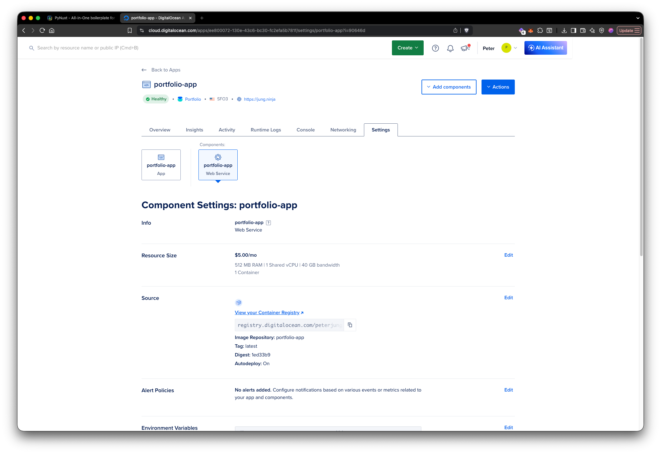 Deploy on DigitalOcean, Leave Anytime